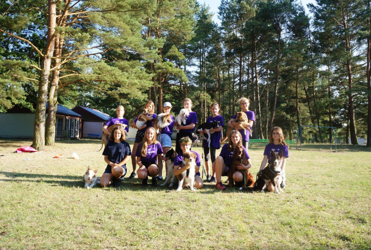 Nowy obóz z psem - Dog frisbee & obedience!